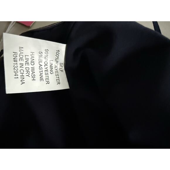 Amanda Uprichard Laurena Revolve Top Ink Blue Halter Cocktail Holiday Party New - Picture 9 of 9